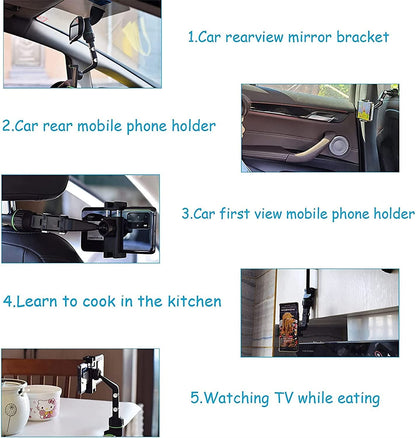 Rearview Mirror Phone Holder + Free Shipping 