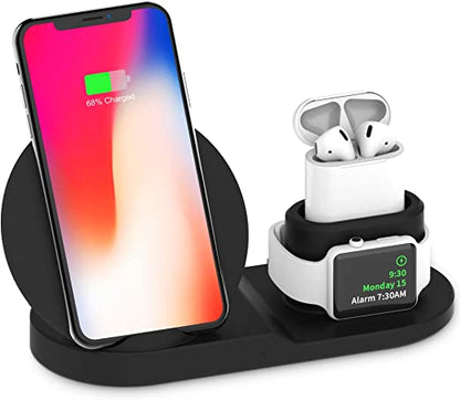 3 in 1 Magnetic Charger for Cell Phone, Headphones and Smart Watch