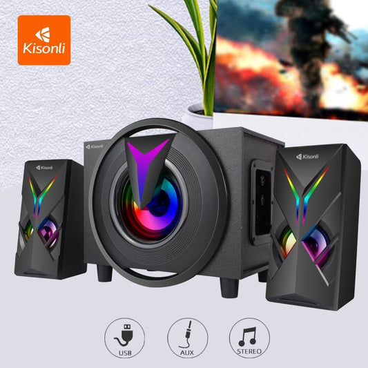 Mini Home Theater Rgb Bluetooth Kisonli TM-1000U