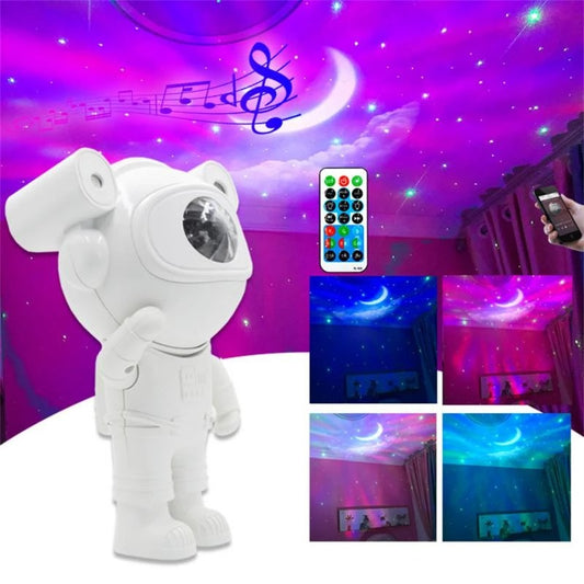 Astronaut Star Projector Lamp with Speaker + Free Shipping