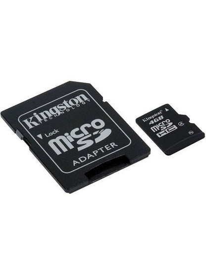 Kingston 4 Gb  MICRO SD Clase 10 Tarjeta De Memoria Flash Sdc