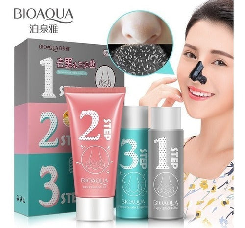 Mascarilla 3 Pasos Bioaqua Para Puntos Negros