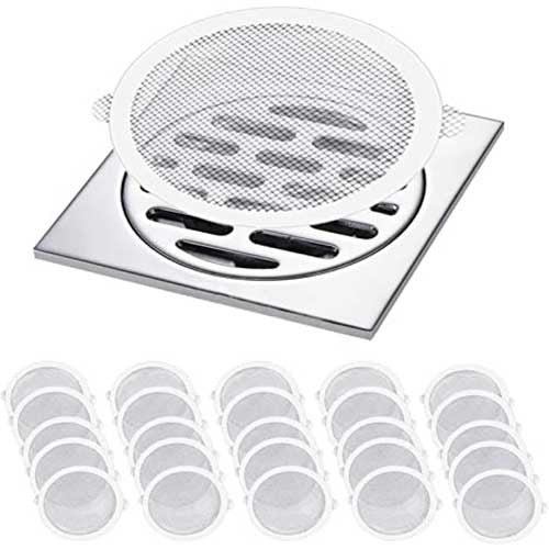 Disposable mesh stickers for drains x25 units