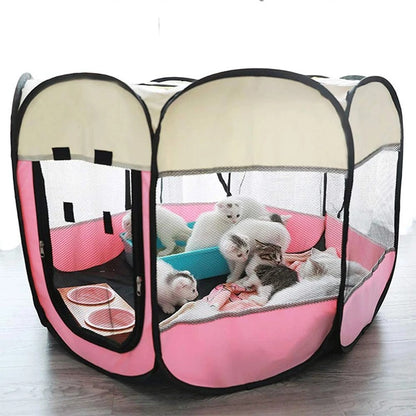 Foldable Pet Playpen House + Free Shipping