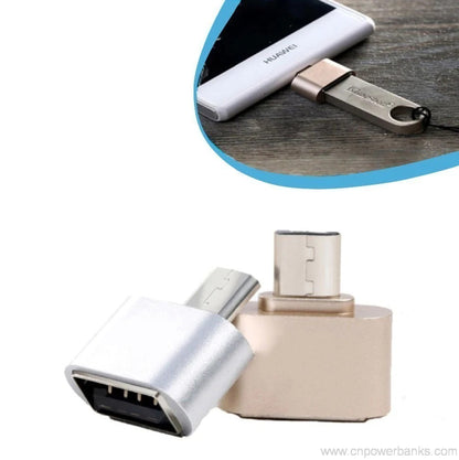 Adaptador Convertidor Otg V8 Micro-usb A Usb 2.0 Celular