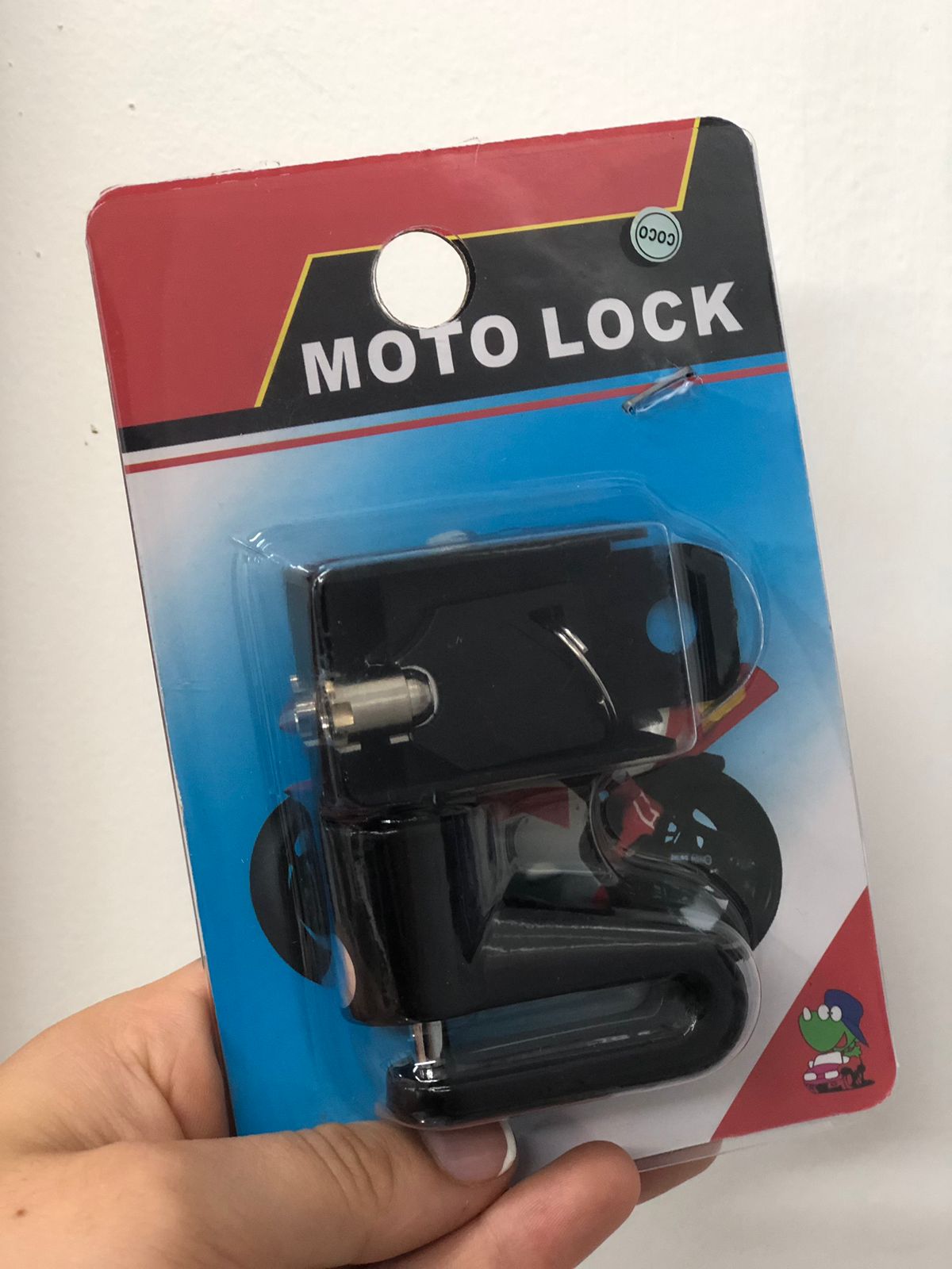 Motorcycle Disc Brake Lock