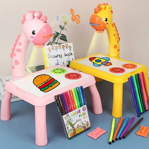 Interactive Drawing Projector Table for Kids + Free Shipping