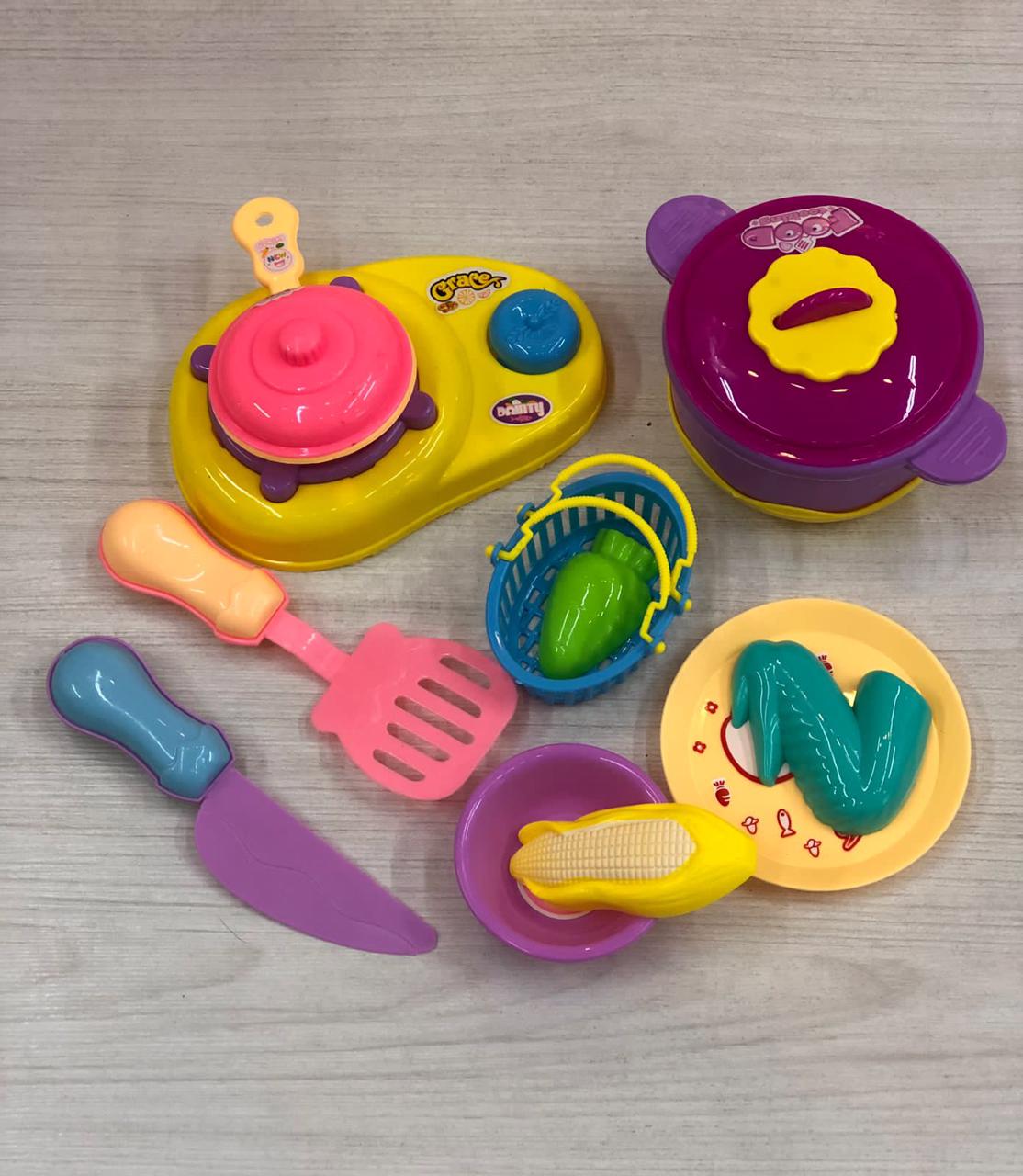 Kit De Cocina De Juguete Para Niñas