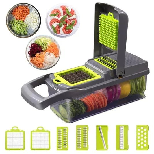 Vegetable Chopper Grater Mandolin All In One Kitchen Helper