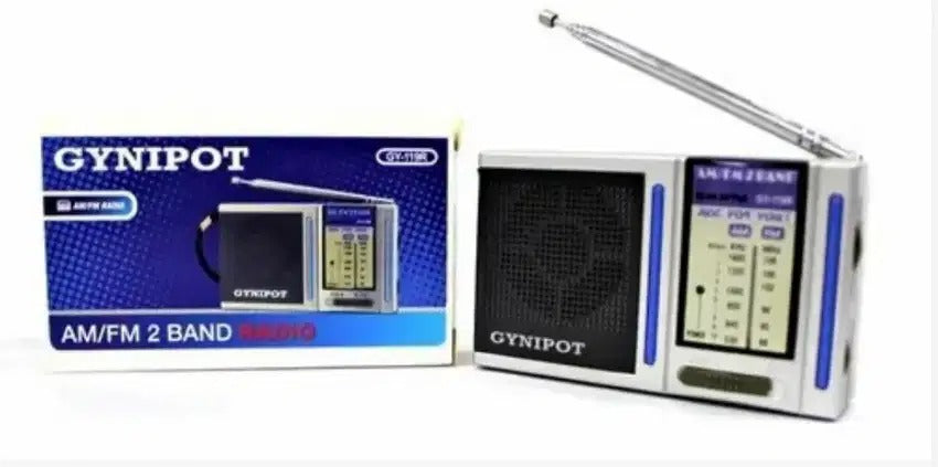 Gynypot Mini Portable Pocket Radio AM/FM 2 Band