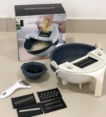 Vegetable Cutter With Kitchen Drainer