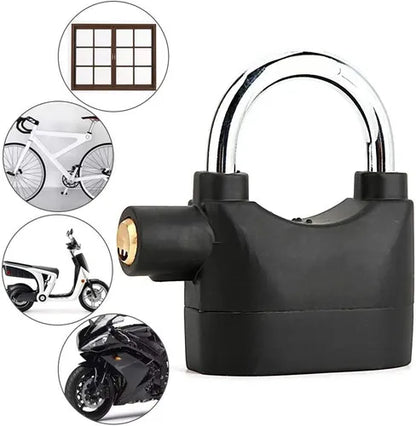 Security Padlock With Alarm + Free Shipping