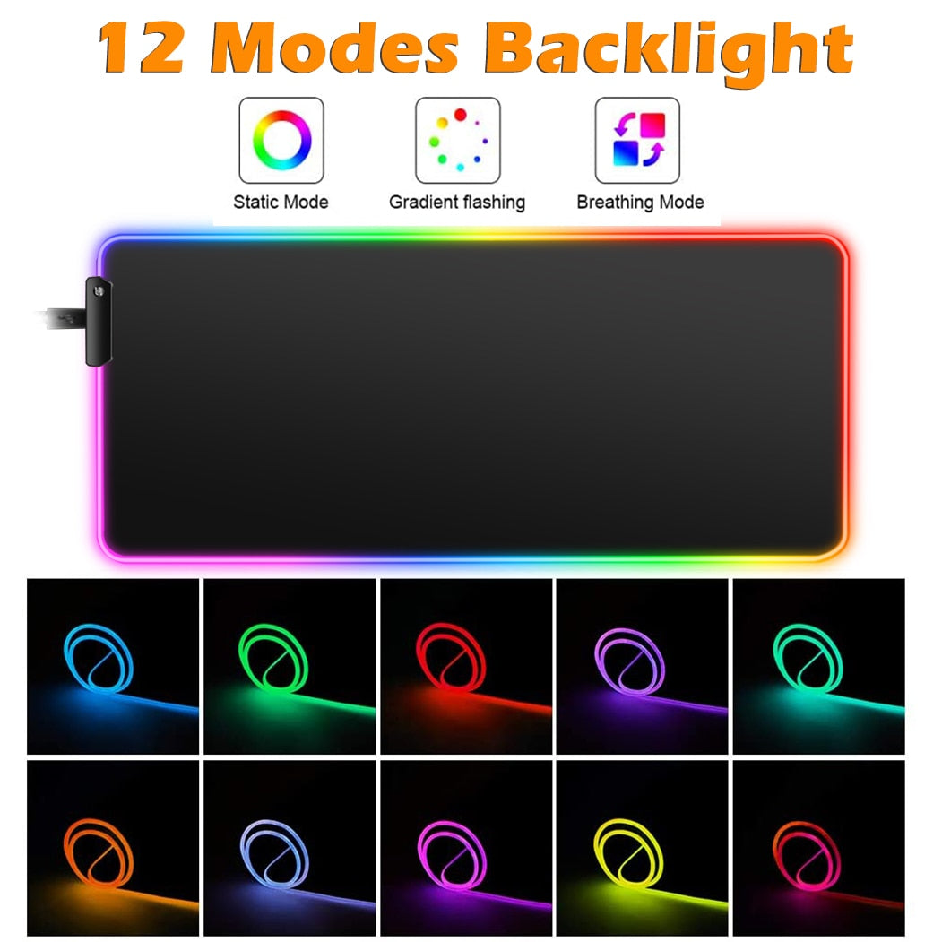 RGB Gaming Mouse Pad Mat