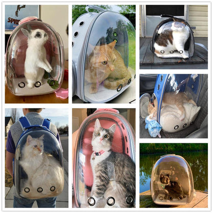 Astro Suitcase for Pets Dog or Cat Spaceship Type