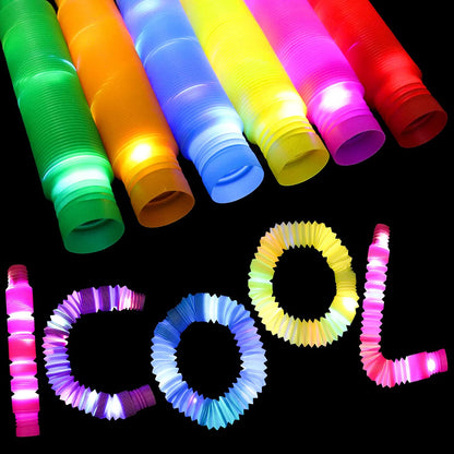 Pop It Sensory Tubes With Light X6 Units