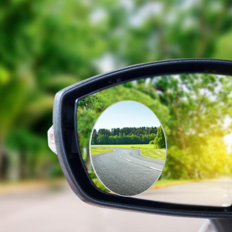 Mini Blind Spot Mirror 360 Degree for Car 2 Units