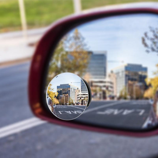 Mini Blind Spot Mirror 360 Degree for Car 2 Units