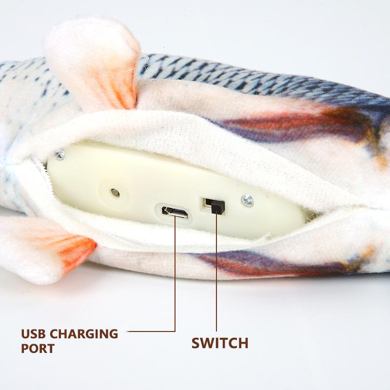 Electronic Pet Toy Fish With Movement