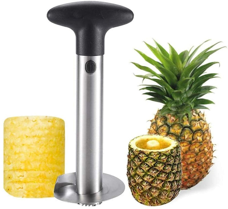 Pineapple Peeler, Corer, Slicer, Stainless Steel