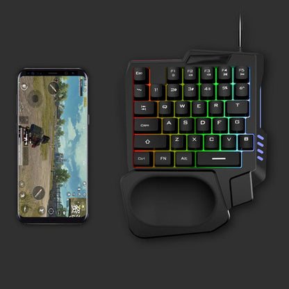 One-Handed Gamer Keyboard