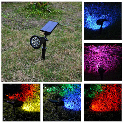 Solar Panel Lawn Lamp + Free Shipping 