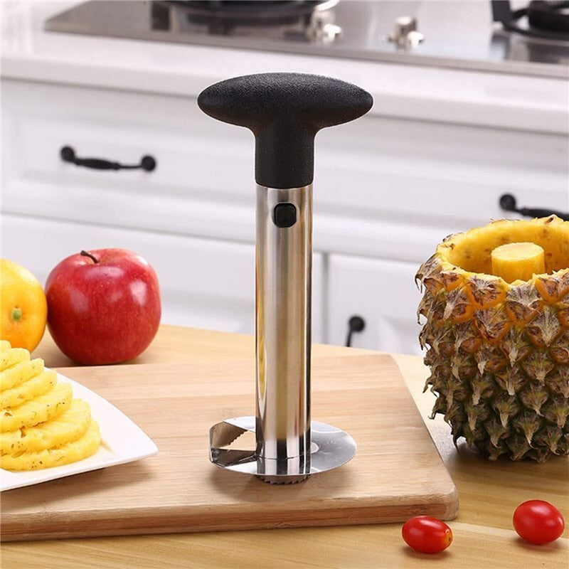 Pineapple Peeler, Corer, Slicer, Stainless Steel