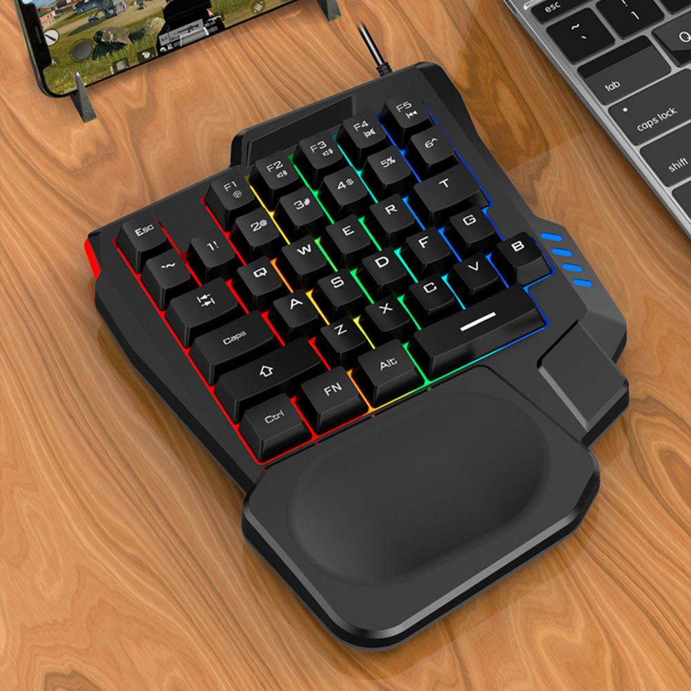 One-Handed Gamer Keyboard