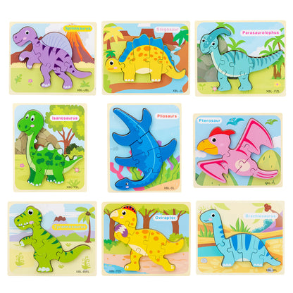 3D Wooden Dinosaur Puzzle 