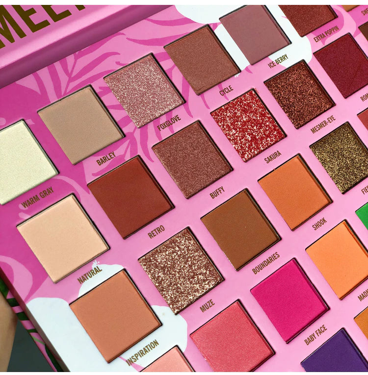 Paleta De Sombras 42 tonos Meet Beauty Febble