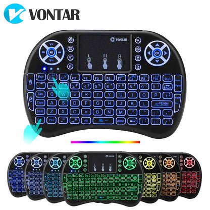 Mini RGB Wireless Keyboard for SMART TV + Free Shipping