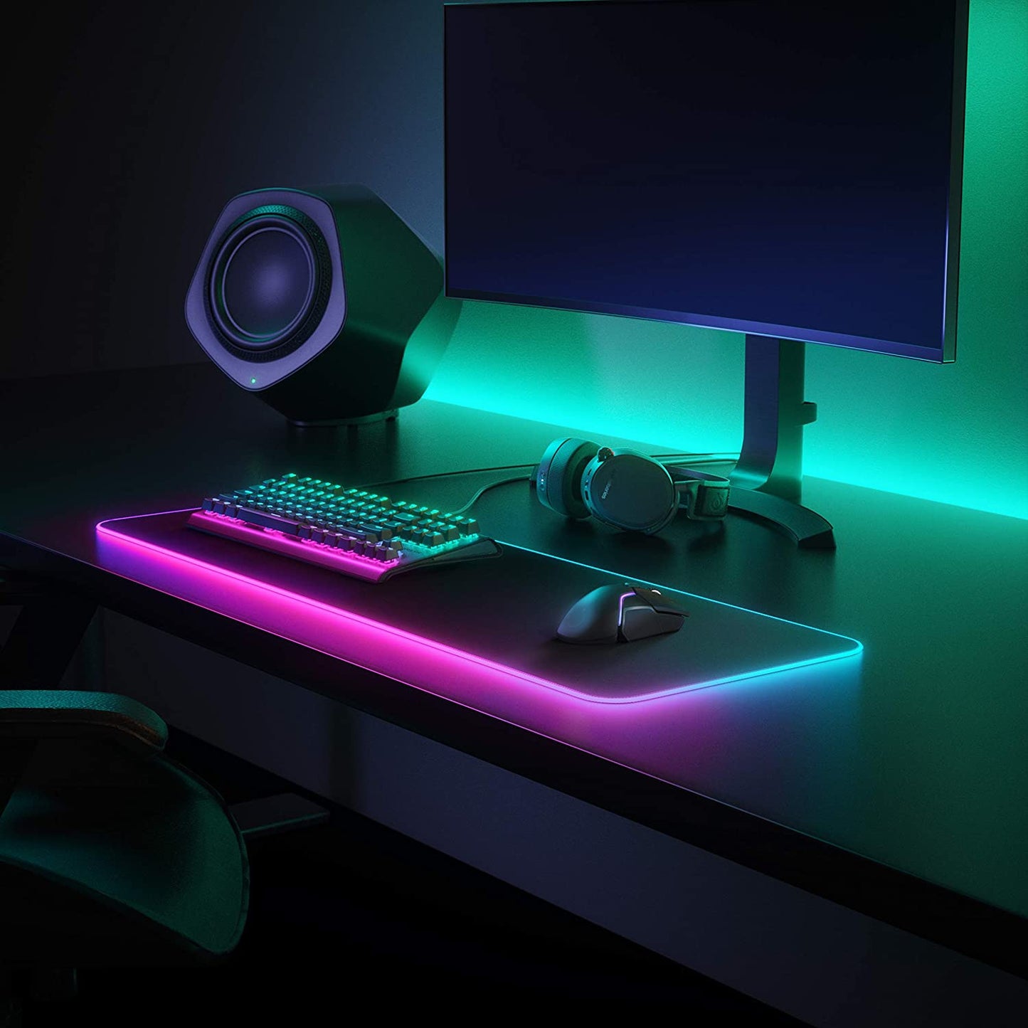 Tapete Pad Mouse Gamer Rgb