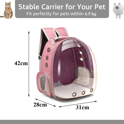 Astro Suitcase for Pets Dog or Cat Spaceship Type