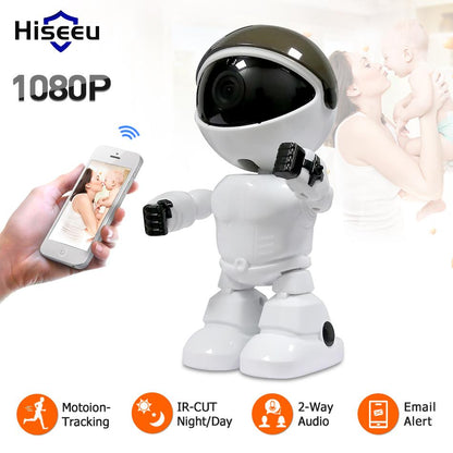 Robot IP Security Camera Wifi HD 1080