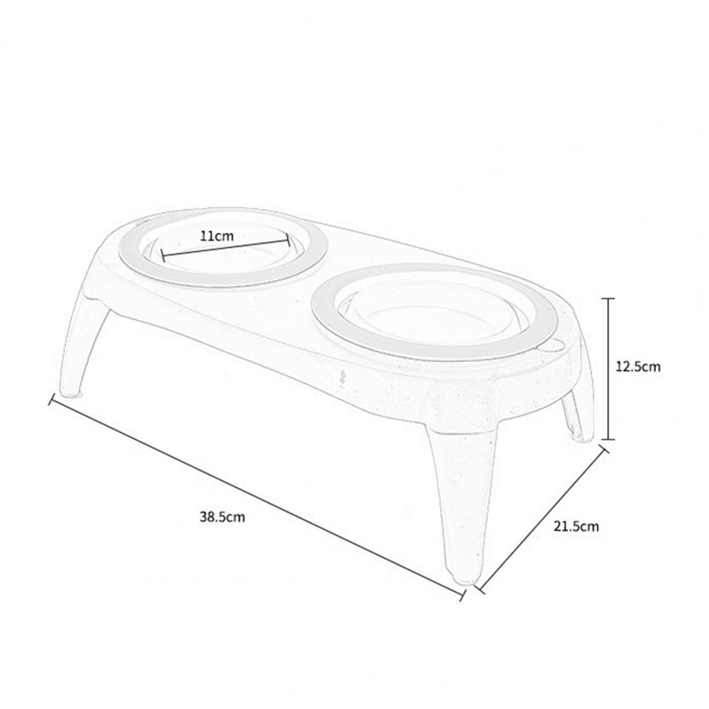 High Collapsible Pet Feeder