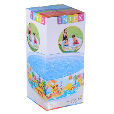 Piscina Rigida Intex Para Niños Con Diseños 1.22M x 25CM