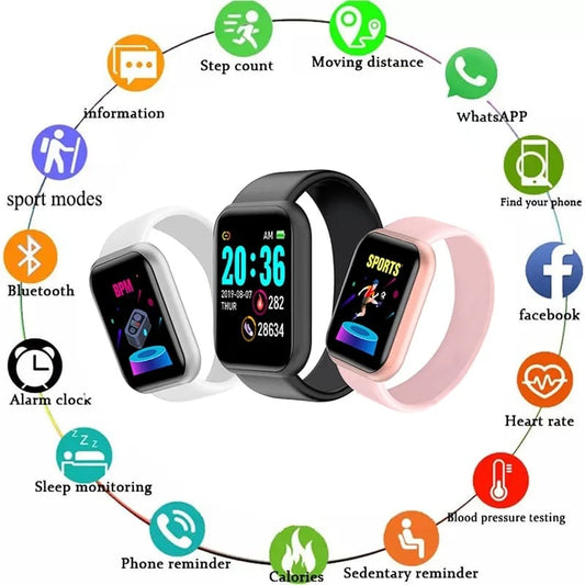 Y68 Bluetooth Smart Watch Smartwatch 