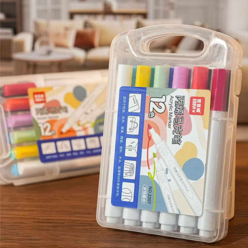 Waterproof Acrylic Marker Kit + Free Shipping