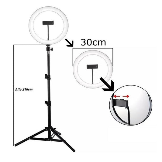 White Ring Light 30cm 