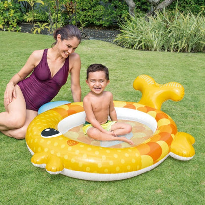 Intex Fish-Shaped Pool for Children Measures 1.40 cm x 1.24 cm x 34 cm