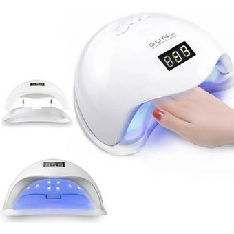 Lampara Secador De Uñas Lampara Uv Led 48w Temporizador