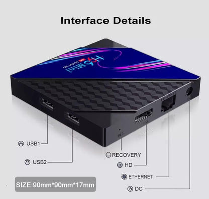 Tv box 2 gb ram 16 gb disc 4K image wifi