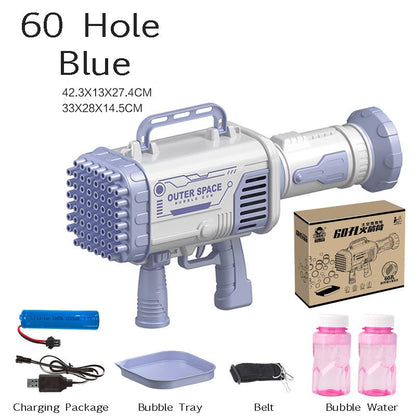 Rechargeable Electric Bubble Bazooka + Free Shipping