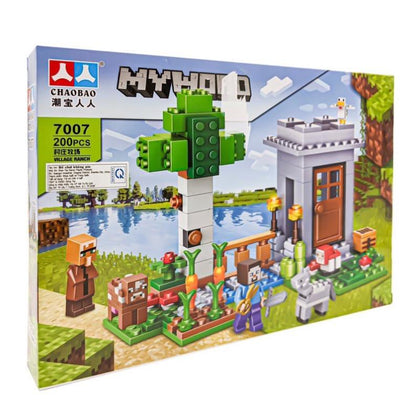 Lego Minecraft Blocks 200 PCS + Free Shipping 