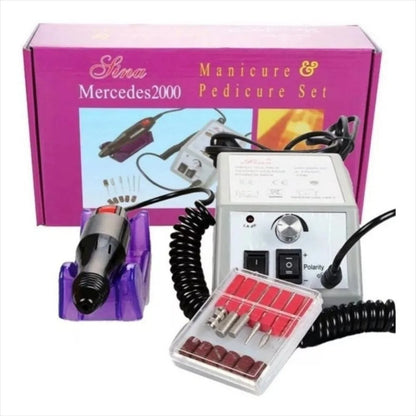 Mercedes2000 Professional Electric Nail Polisher Power 10W 