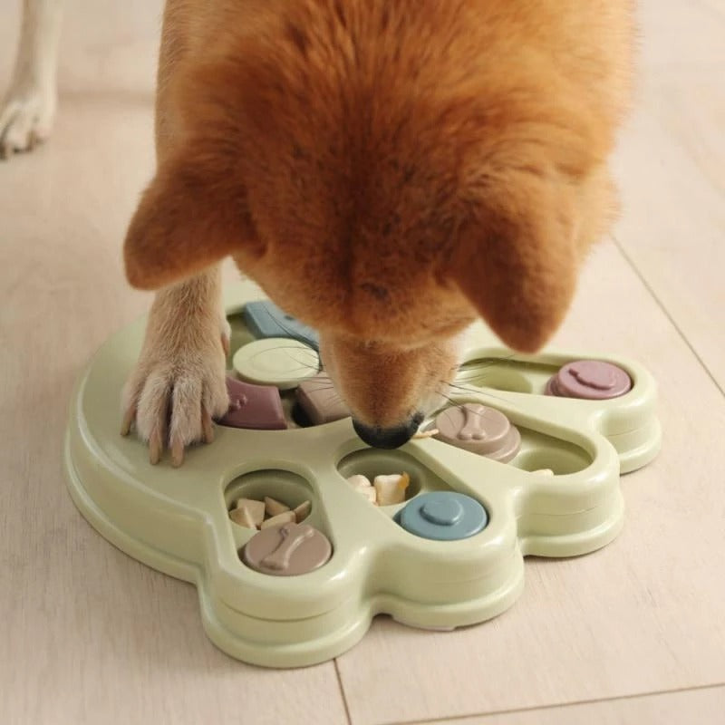 Interactive IQ Puzzle Feeder Toy for Pets