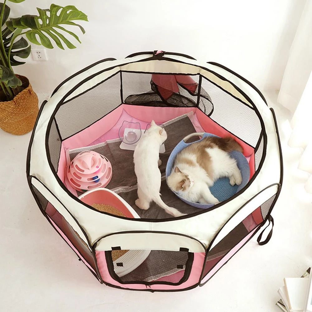 Foldable Pet Playpen House + Free Shipping