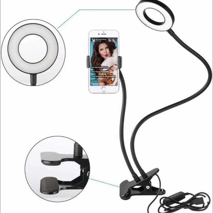 Hook ring light