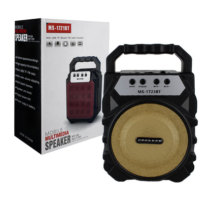 Portable Bluetooth speaker with FM/USB/TF radio