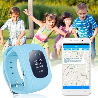 Smart Watch Tracker Locator Kids GPS Anti-lost Ref Q50 + Free Shipping