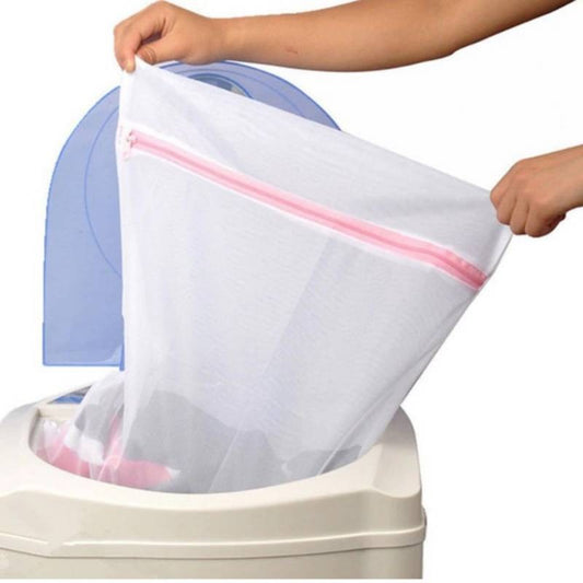 Mesh laundry bags for washing clothes size 40x30